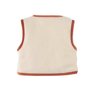 Жилет двусторонний Gingersnaps "Baby Glade", ваниль с карамелью